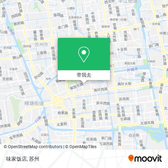 味家饭店地图