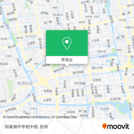 田家炳中学初中部地图