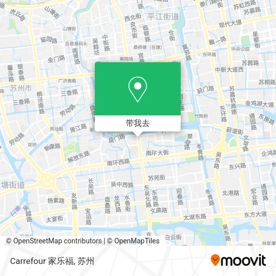 Carrefour 家乐福地图