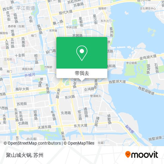 聚山城火锅地图