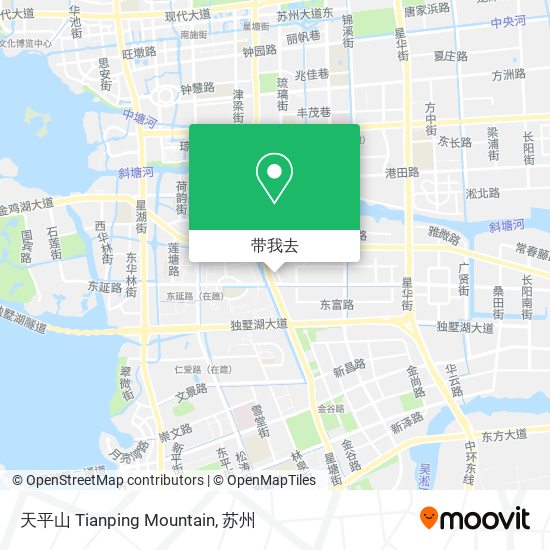 天平山 Tianping Mountain地图