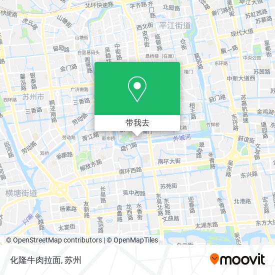 化隆牛肉拉面地图