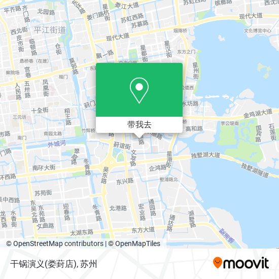干锅演义(娄葑店)地图