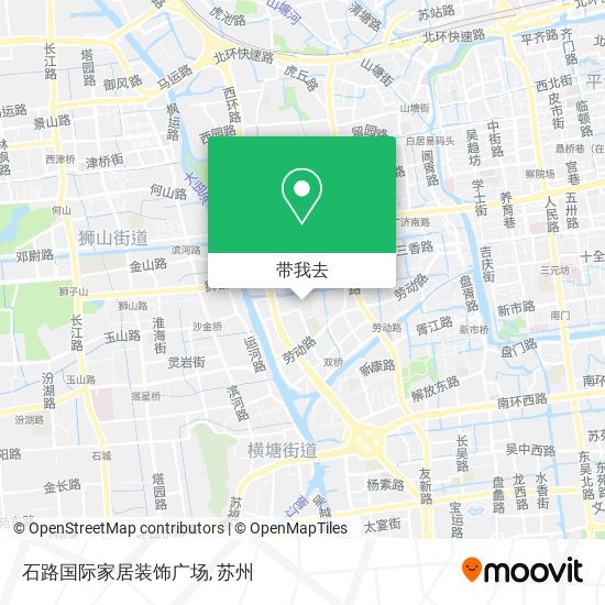 石路国际家居装饰广场地图