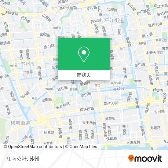 江南公社地图