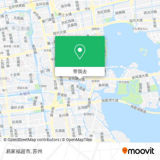 易家福超市地图