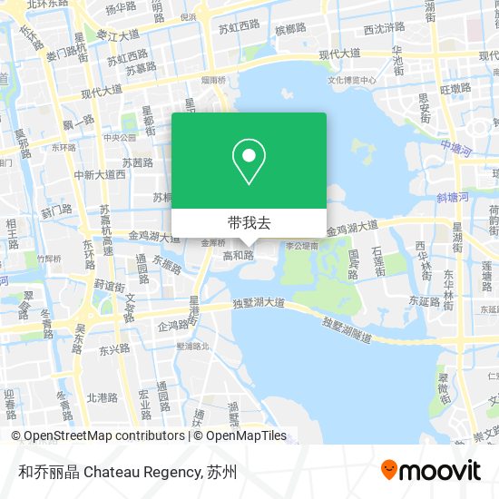 和乔丽晶 Chateau Regency地图