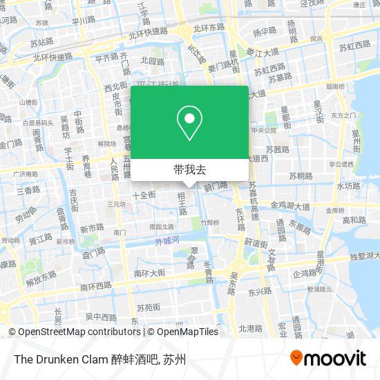 The Drunken Clam 醉蚌酒吧地图