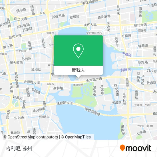 哈利吧地图