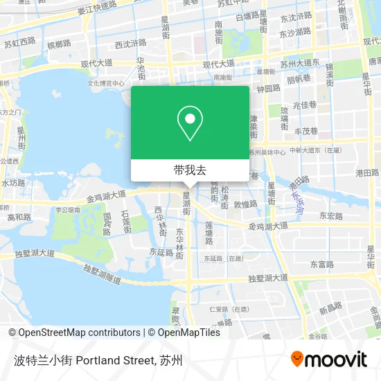 波特兰小街 Portland Street地图