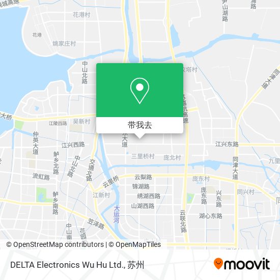 DELTA  Electronics Wu Hu Ltd.地图