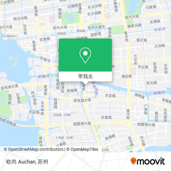 欧尚 Auchan地图