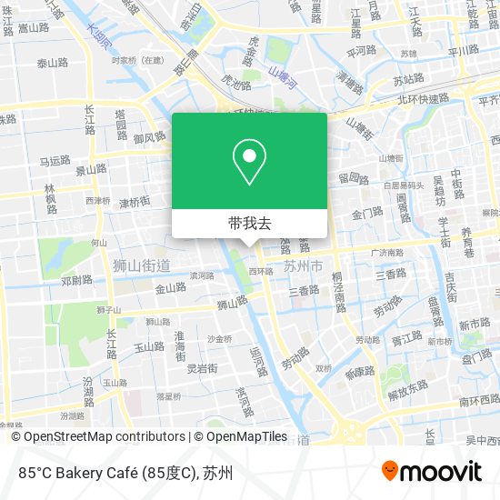 85°C Bakery Café (85度C)地图