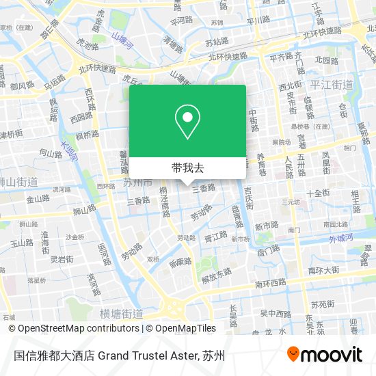 国信雅都大酒店 Grand Trustel Aster地图