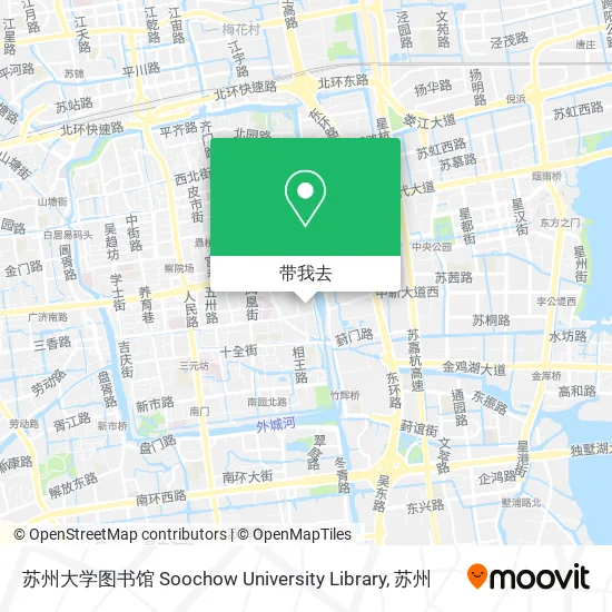 苏州大学图书馆 Soochow University Library地图