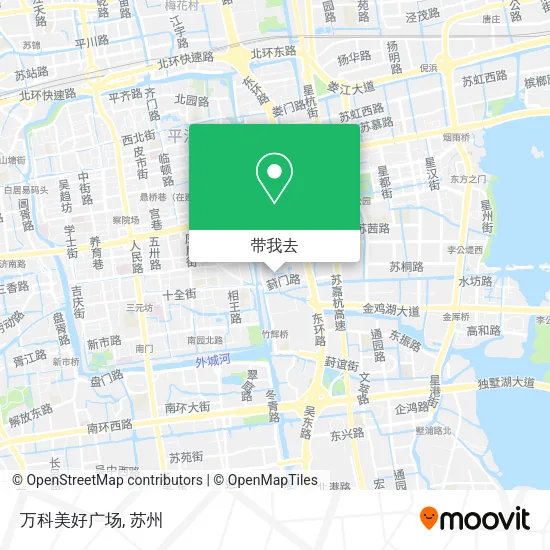 万科美好广场地图