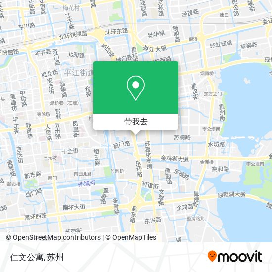 仁文公寓地图