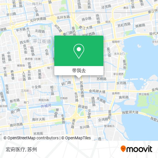 宏葑医疗地图