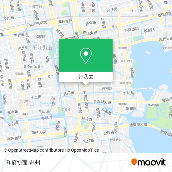 和府捞面地图