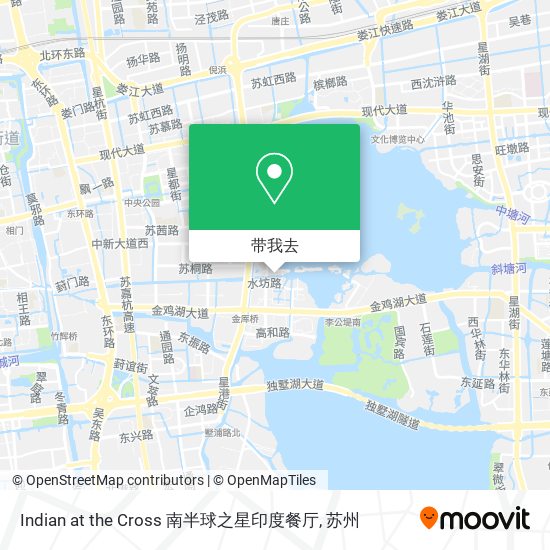 Indian at the Cross 南半球之星印度餐厅地图