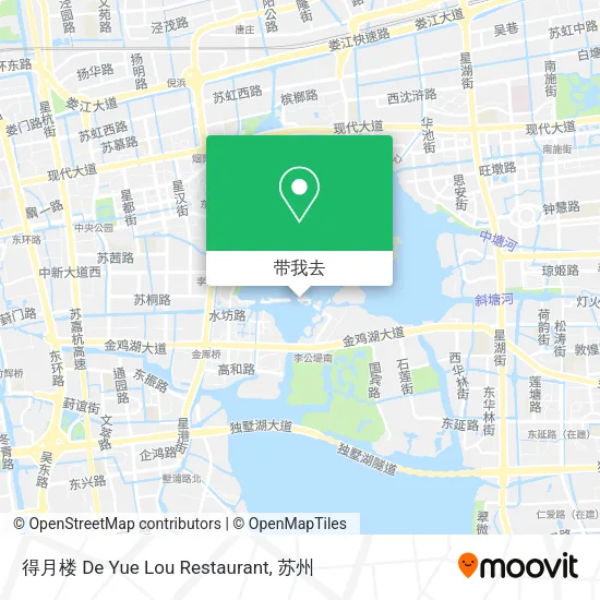 得月楼 De Yue Lou Restaurant地图