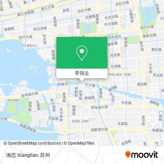 湘恋 Xianglian地图