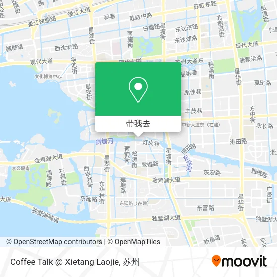 Coffee Talk @ Xietang Laojie地图