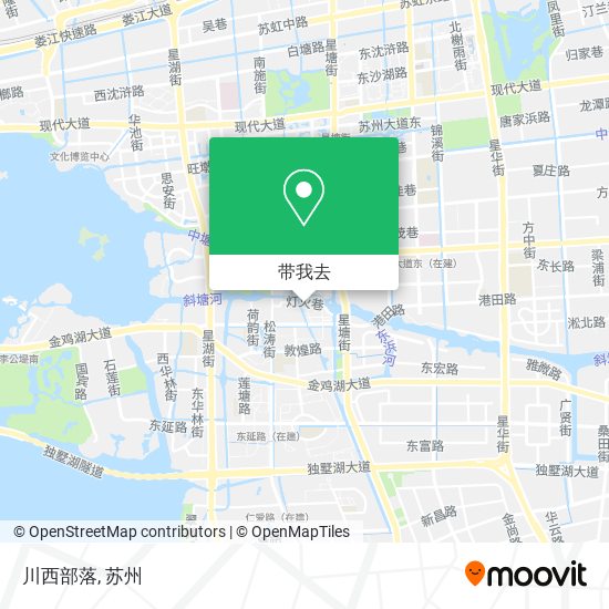 川西部落地图
