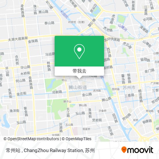 常州站 , ChangZhou Railway Station地图