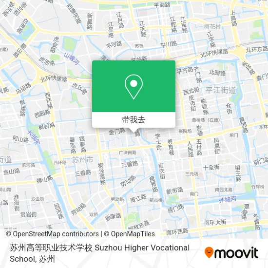 苏州高等职业技术学校 Suzhou Higher Vocational School地图