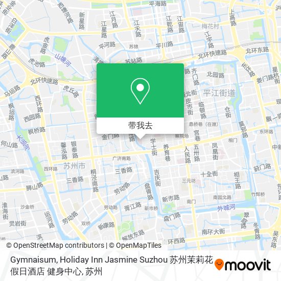 Gymnaisum, Holiday Inn Jasmine Suzhou 苏州茉莉花假日酒店 健身中心地图