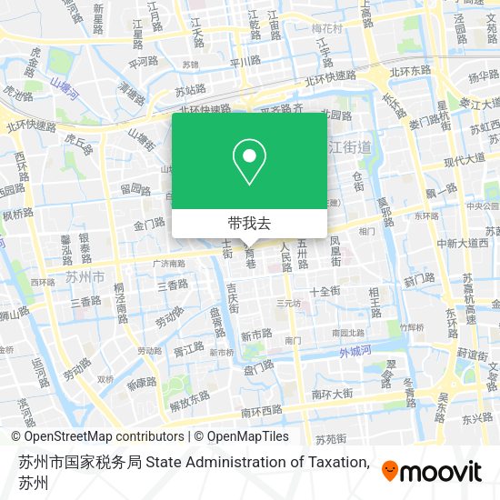 苏州市国家税务局 State Administration of Taxation地图