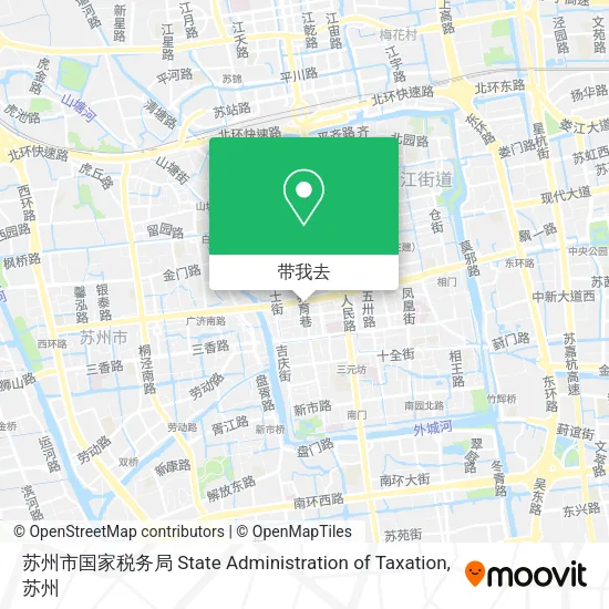 苏州市国家税务局 State Administration of Taxation地图