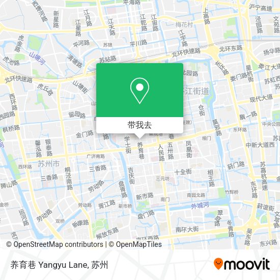 养育巷 Yangyu Lane地图