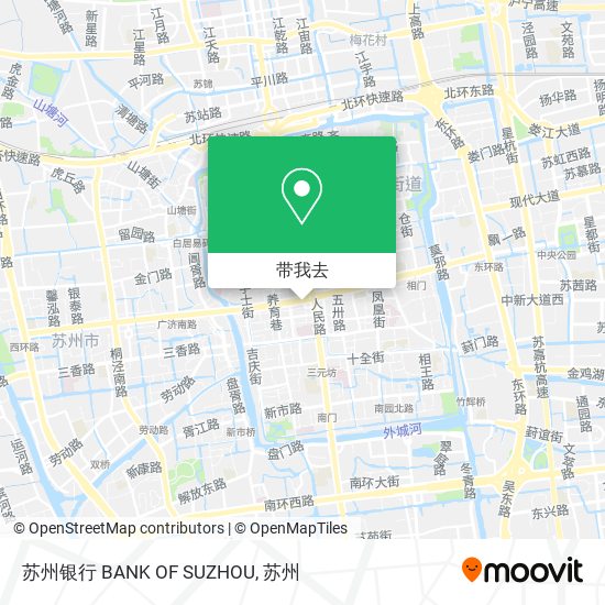 苏州银行 BANK OF SUZHOU地图