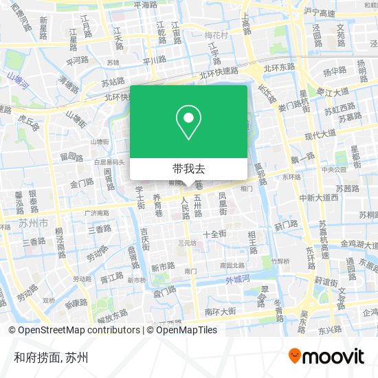 和府捞面地图