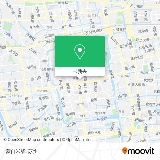 蒙自米线地图