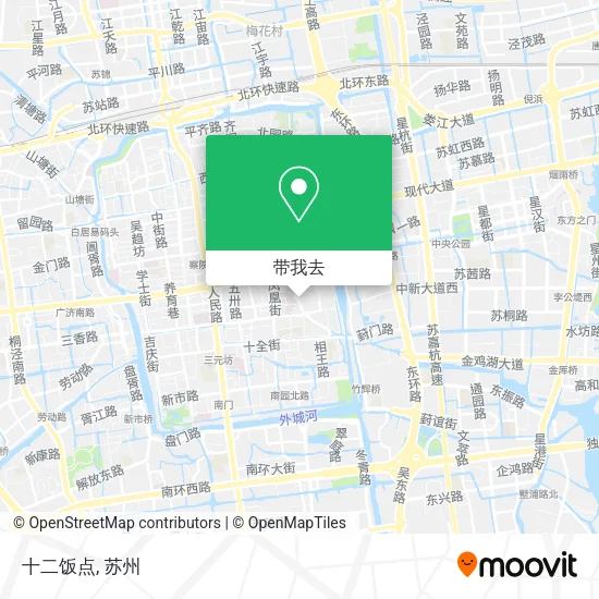 十二饭点地图