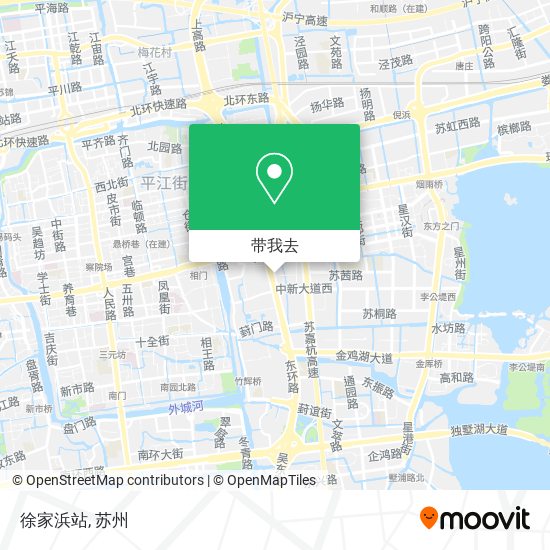 徐家浜站地图