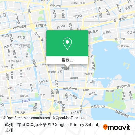 蘇州工業圓區星海小學 SIP Xinghai Primary School地图