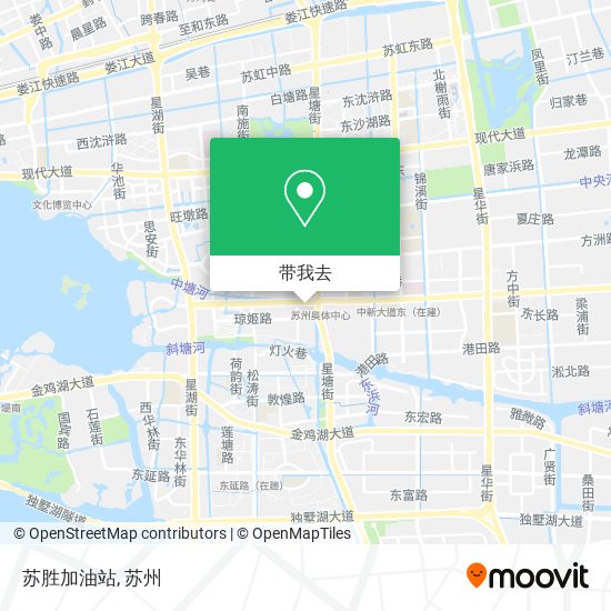 苏胜加油站地图