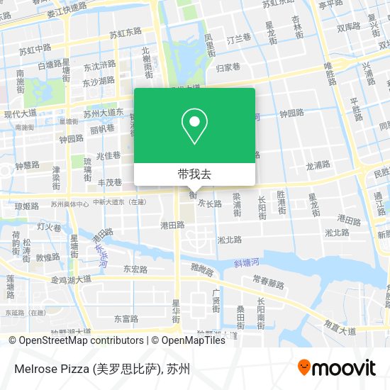 Melrose Pizza (美罗思比萨)地图