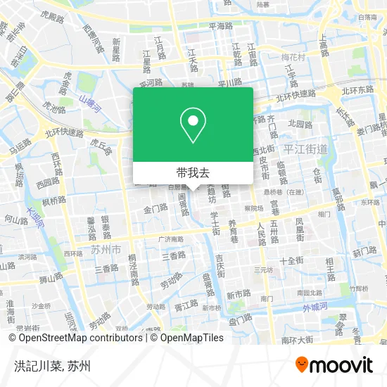 洪記川菜地图