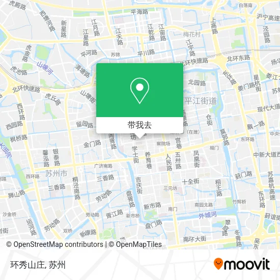 环秀山庄地图