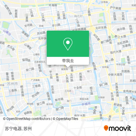 苏宁电器地图