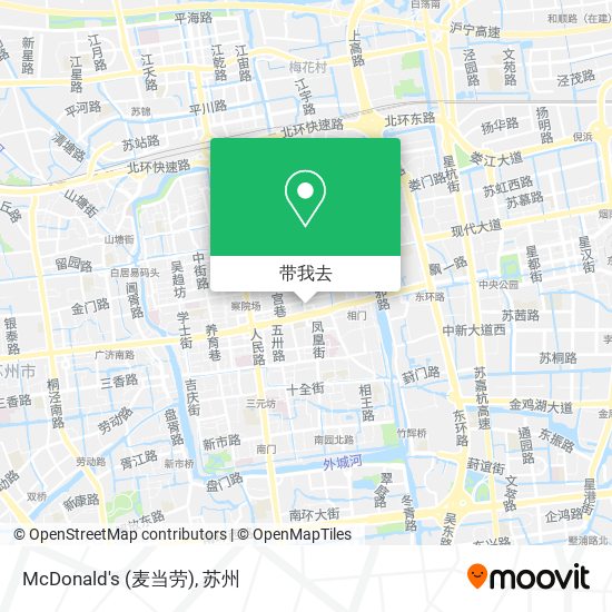 McDonald's (麦当劳)地图