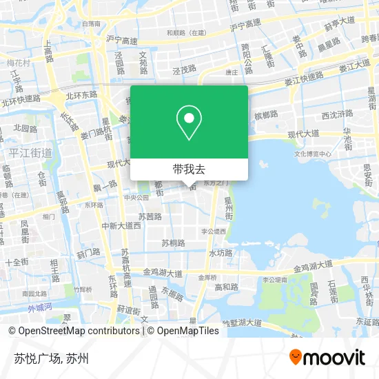 苏悦广场地图