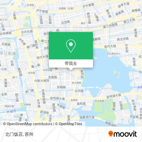北门饭店地图