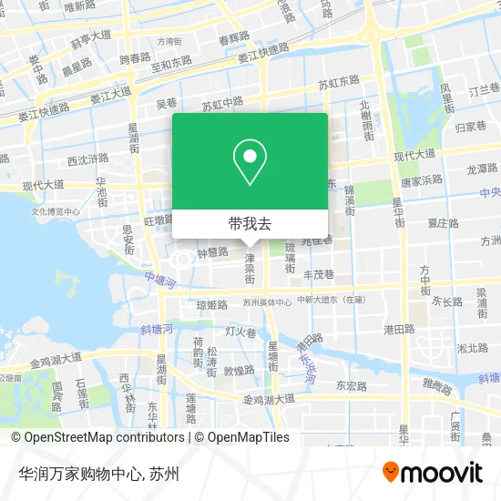 华润万家购物中心地图