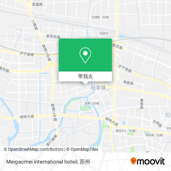 Meigaomei international hoteil地图